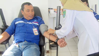 Donor Darah PT Jhonlin Baratama
