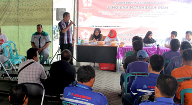 Jhonlin Group, SHE Jhonlin Group, Donor Darah, Hari Kesehatan Nasional, Kalimantan Selatan, Batulicin, h isam