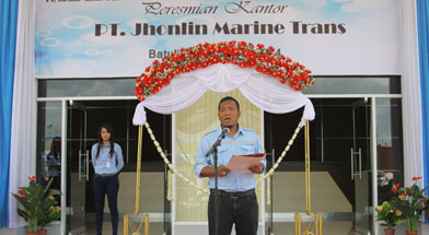 Jhonlin Group, PT. Jhonlin Marine Trans, Peresmian Gedung, Kalimantan Selatan, Tanah Bumbu, Batulicin, h isam