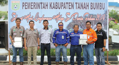 Jhonlin Group, PT. DSP, PT. JA, Penghargaan Lingkungan, Kalimantan Selatan, Tanah bumbu, Batulicin, h isam